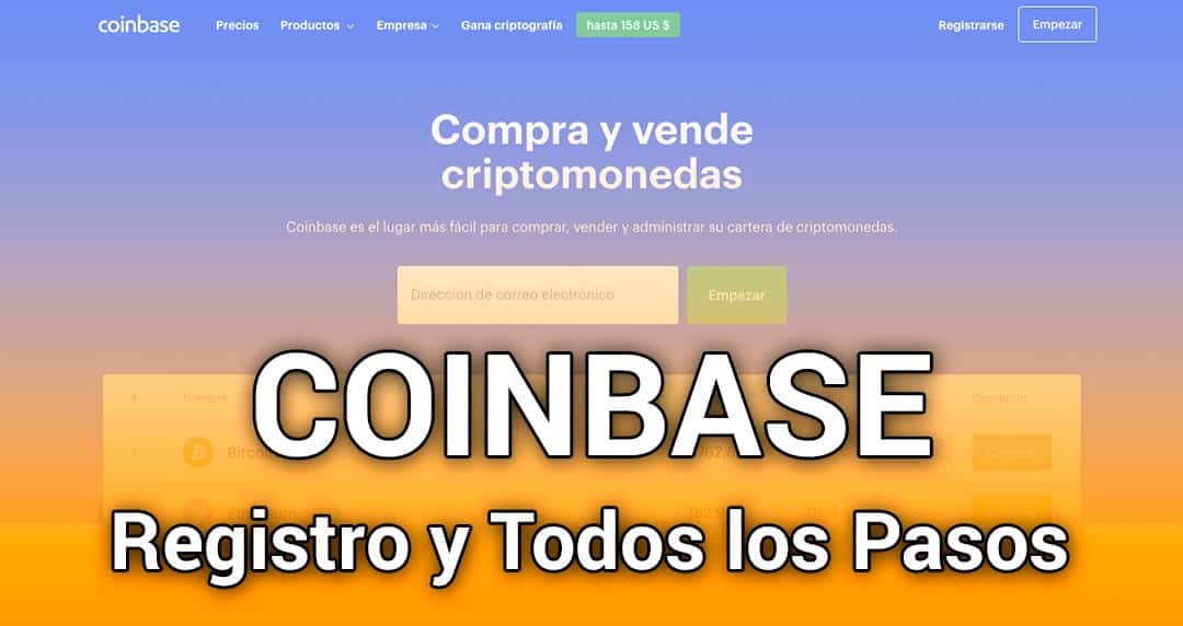 COINBASE: Cómo registrarse con todos los pasos