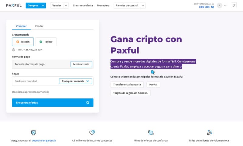 Paxful cripto - Las MEJORES HERRAMIENTAS y PÁGINAS WEB sobre CRIPTOMONEDAS