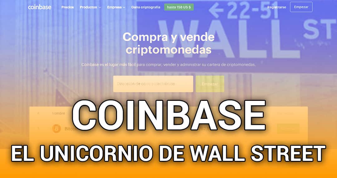 El índice para comprar acciones de Coinbase