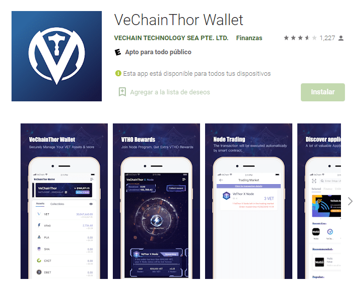 VechainthorWallet