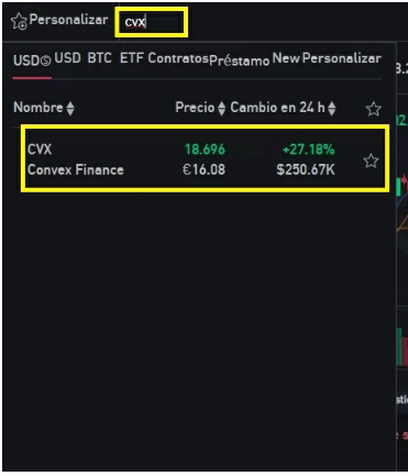 gateio compra cvx