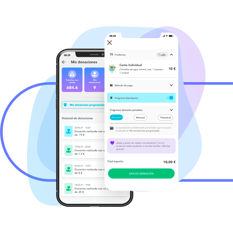 App Naria Donaciones uso App Naria Donaciones uso