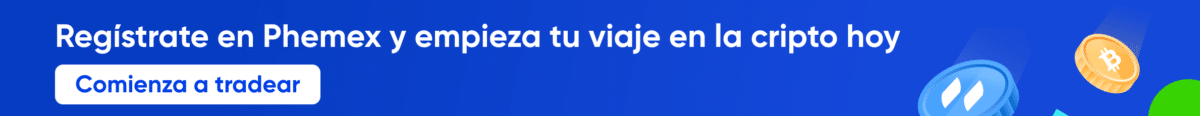 Banner Phemex Empezar en criptomonedas