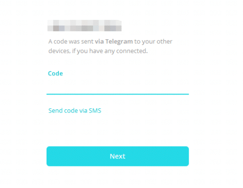 solicitud de codigo