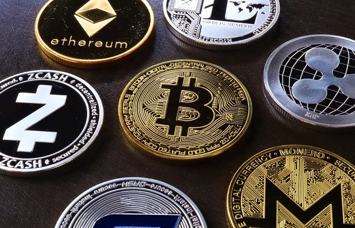 Varias criptomonedas