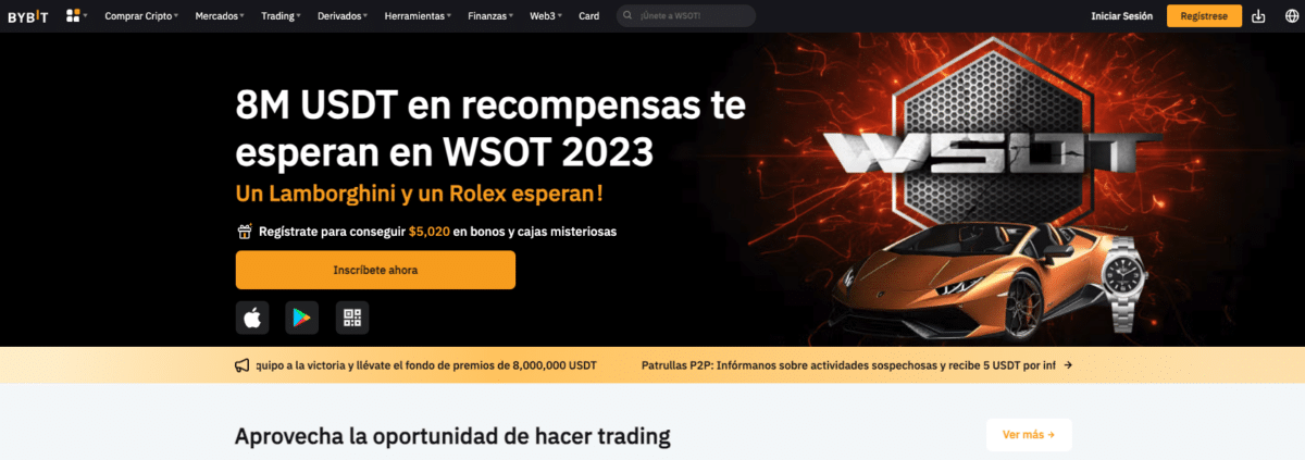 Bybit como registrarse y todos los pasos