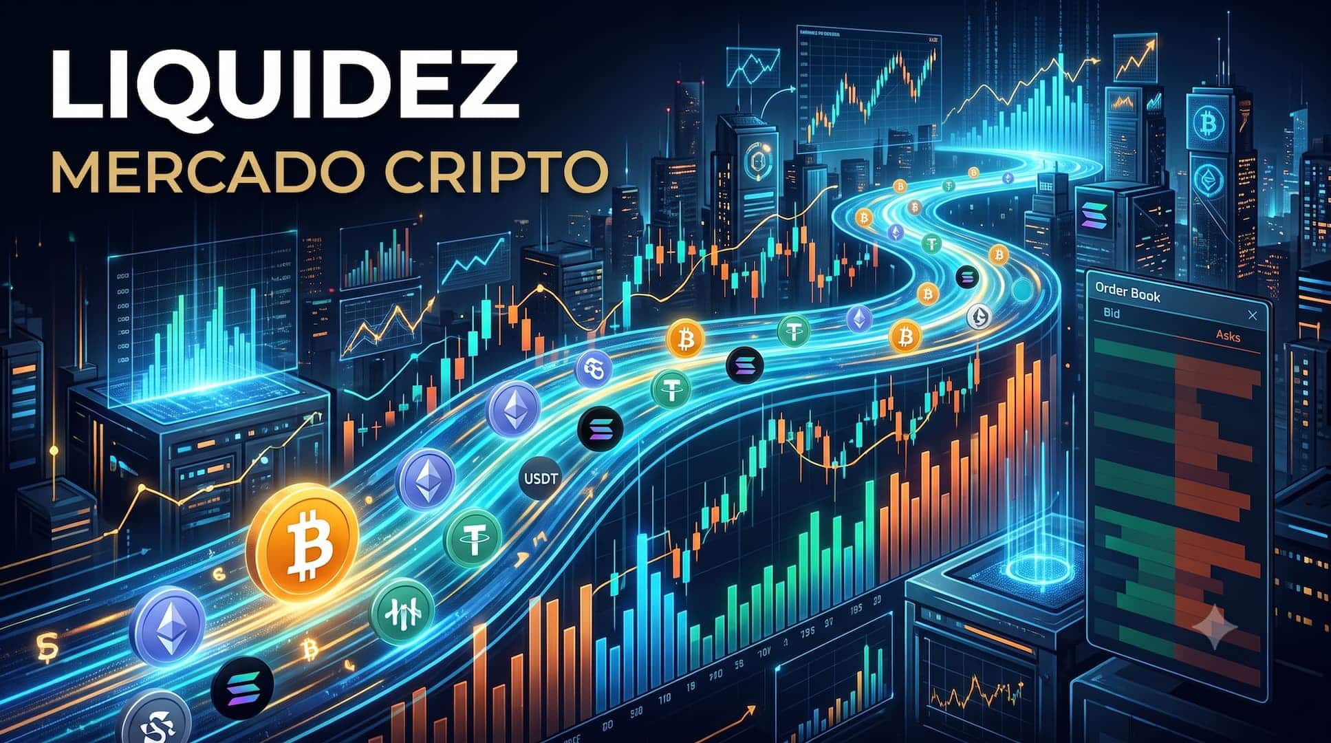 Liquidez en el Mercado Cripto: El Motor Invisible que Define tus Inversiones