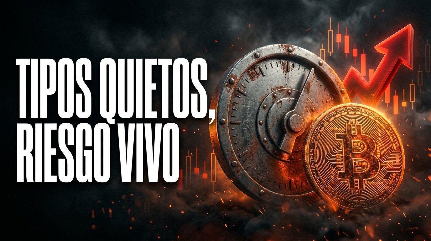 Portada: Tipos quietos, riesgo vivo – la Fed mantiene los tipos en el 3,75%-4%